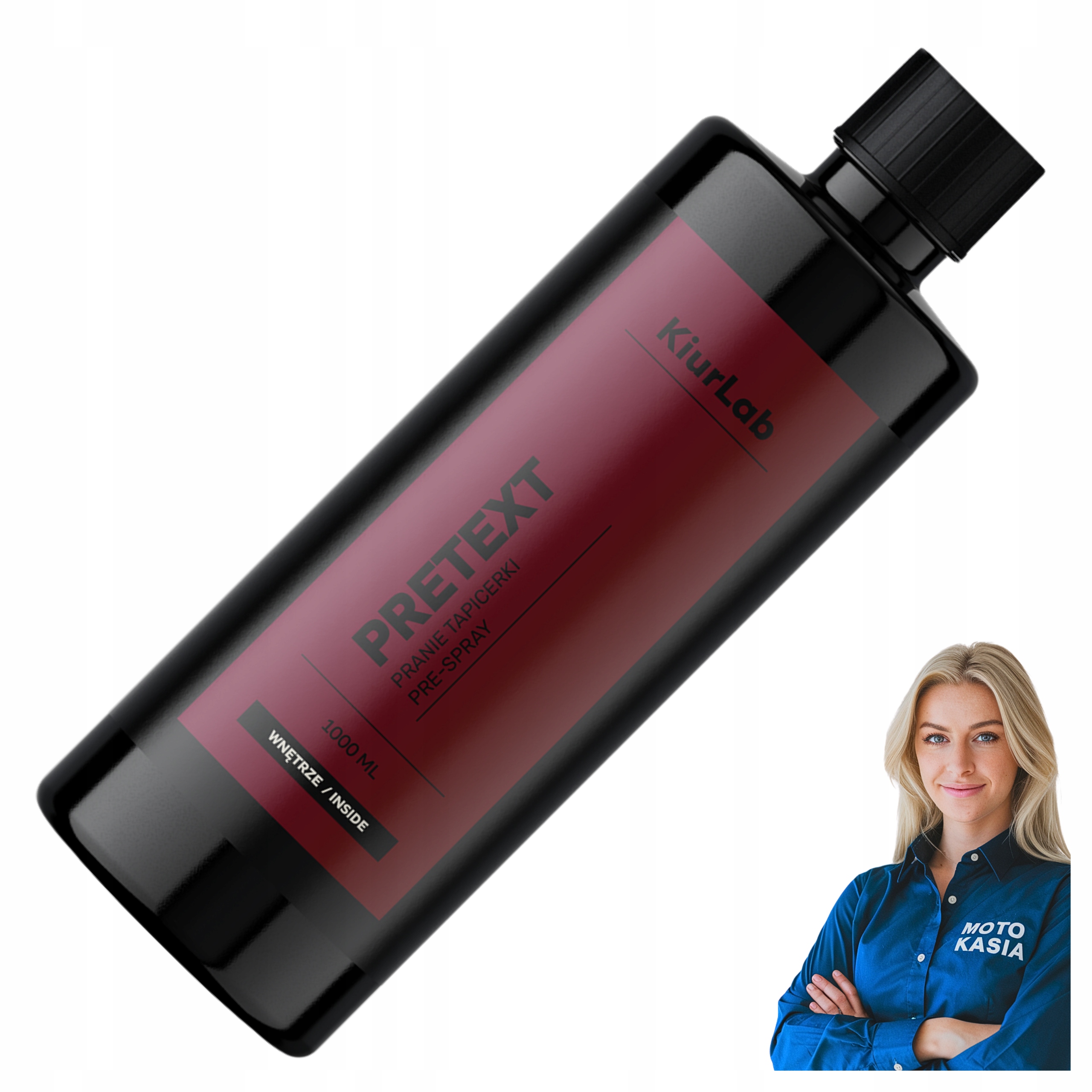 Środek do Prania Tapicerki Materiałowej Kiurlab Pretext 1000ml Prespray