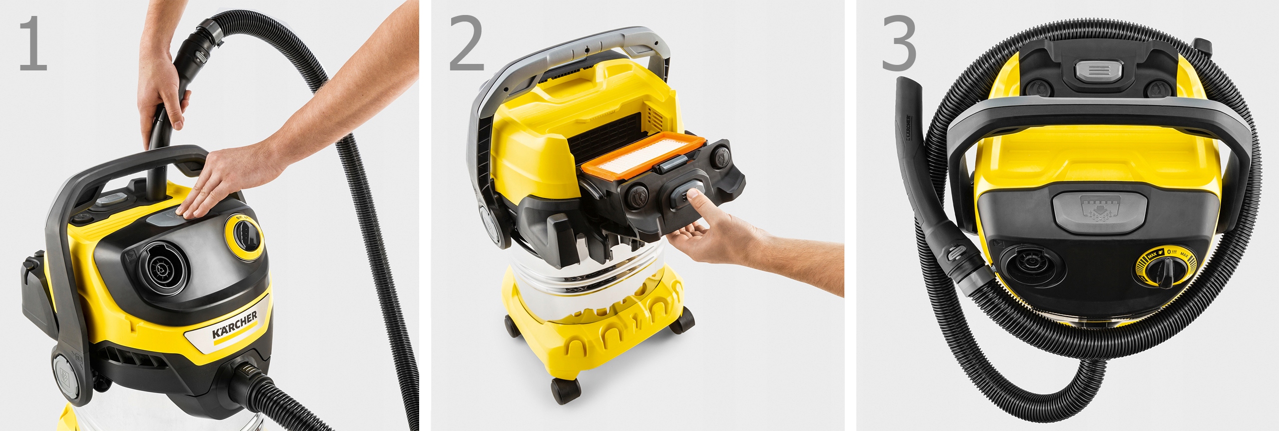 KARCHER WD 5 PREMIUM ODKURZACZ PRZEMYSŁOWY DO AUTA Marka Kärcher