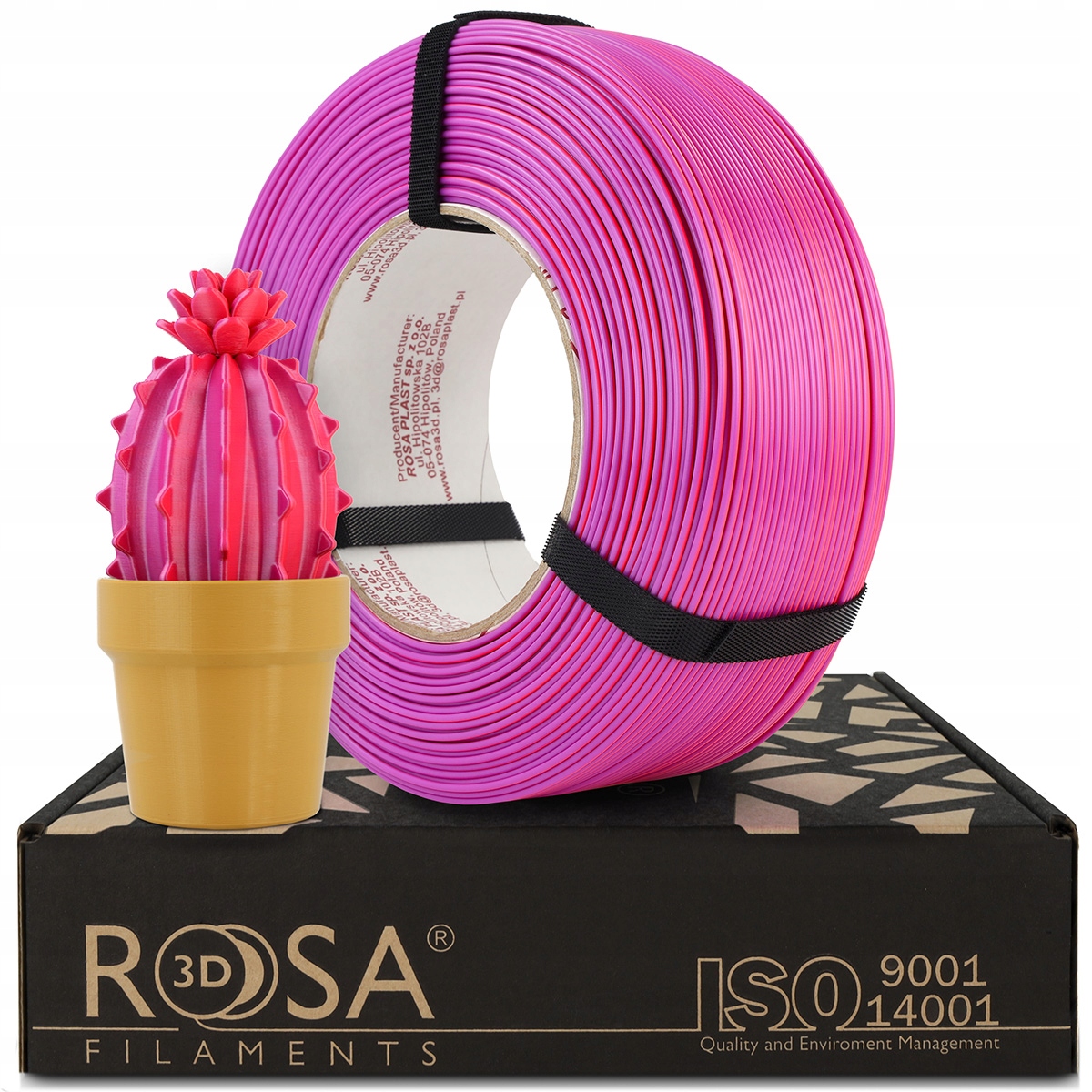 Filament Rosa3D Refill Pla Magic Neon Butterfly 1kg 1,75mm