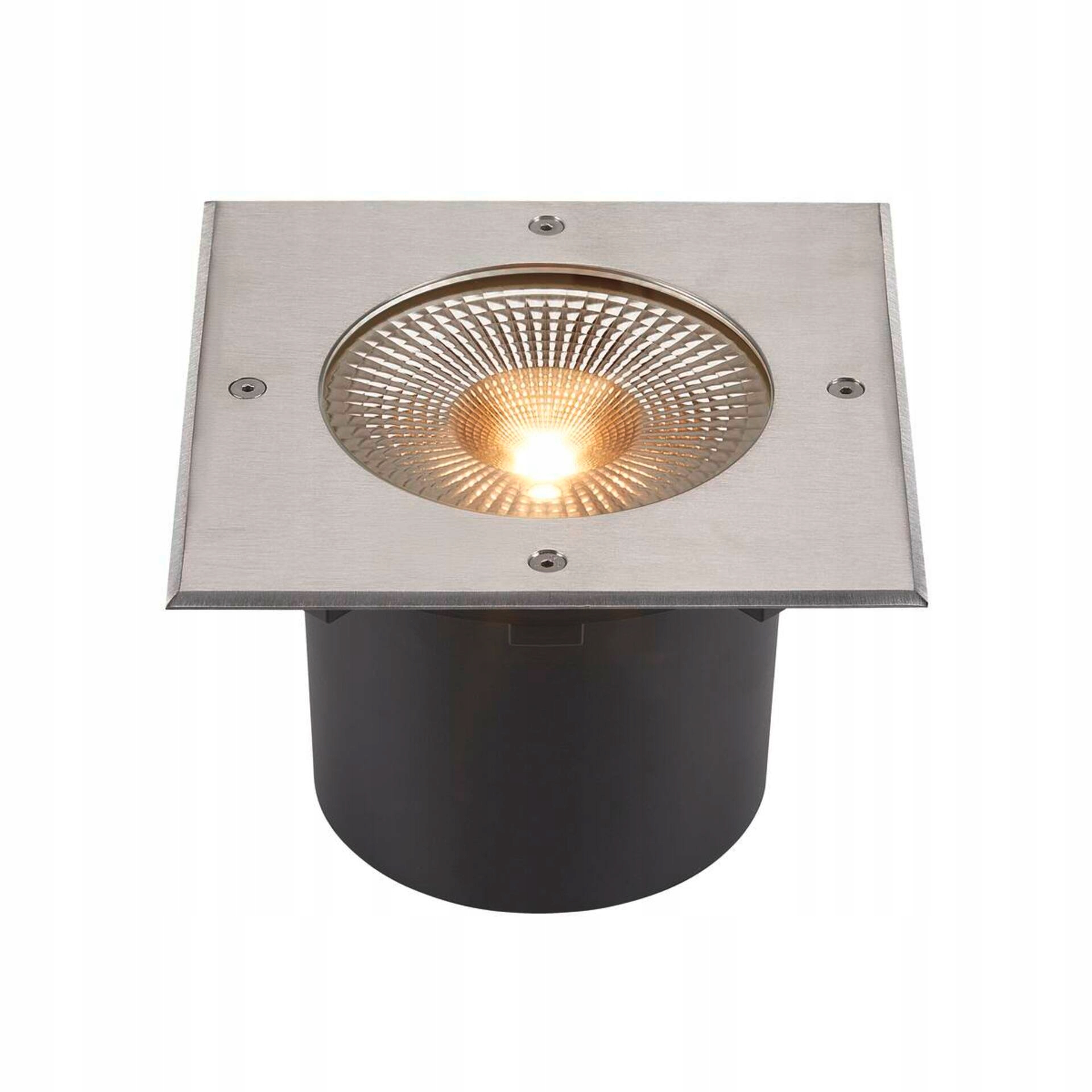 Big White Slv Rocci 200 El hranaté zápustné zemné svietidlo nerezová oceľ