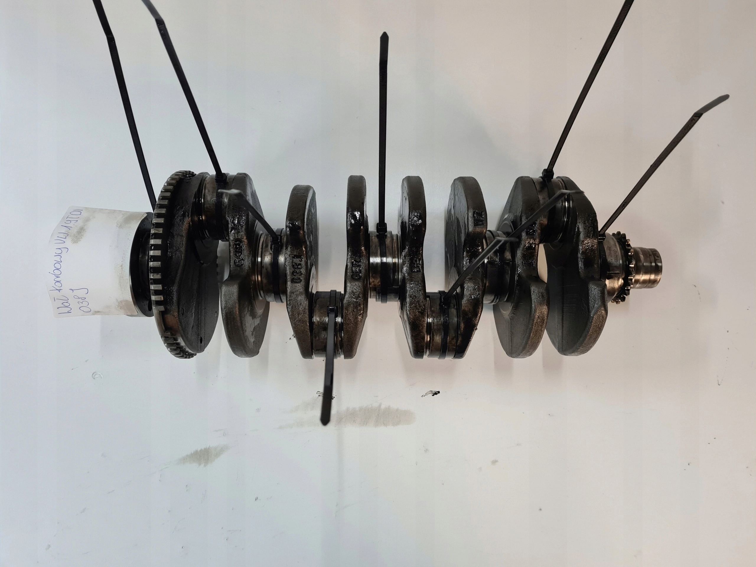 VW T5 1.9 TDI AXB AXC wał korbowy