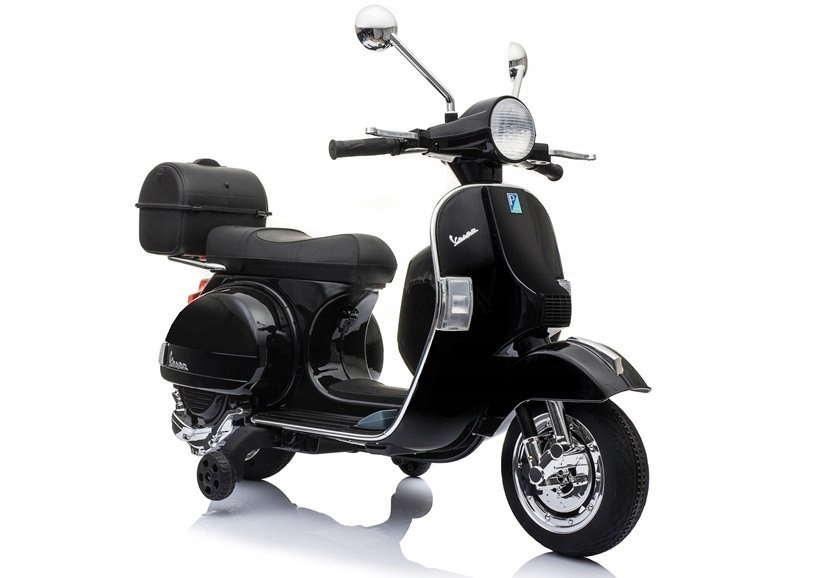 Skuter na Akumulator Vespa Czarny