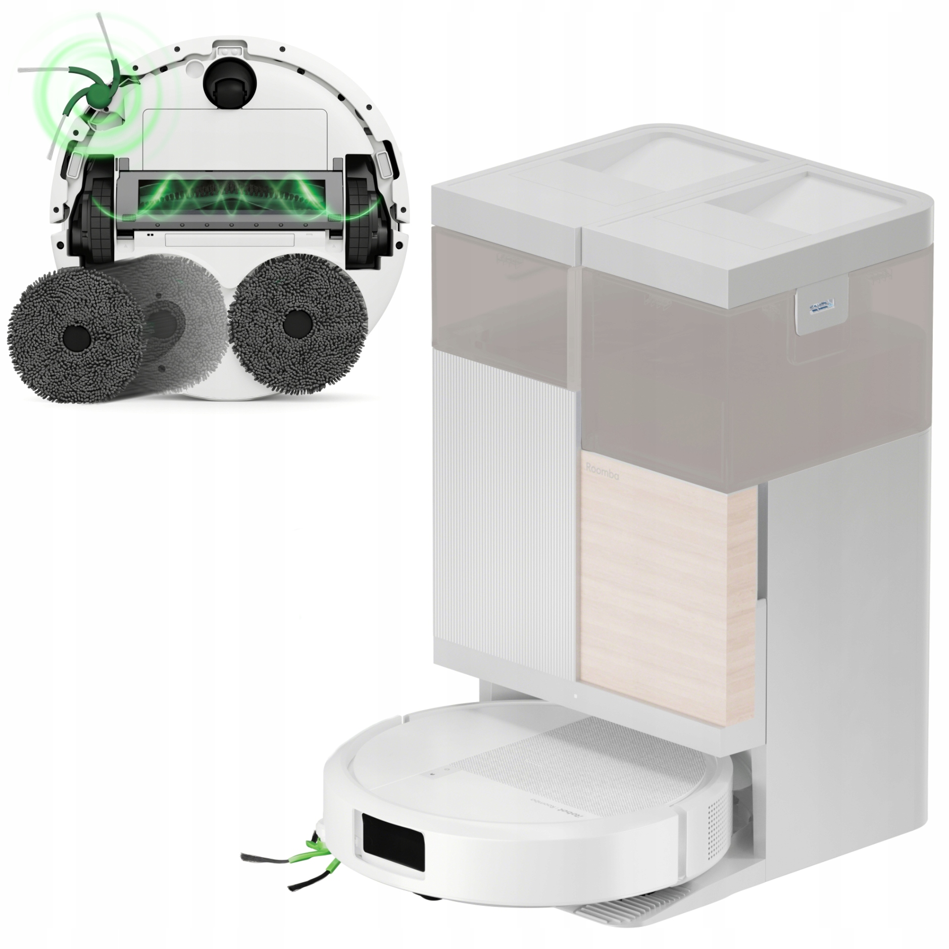 Robot sprzątający iRobot Roomba Plus 575 Combo biały