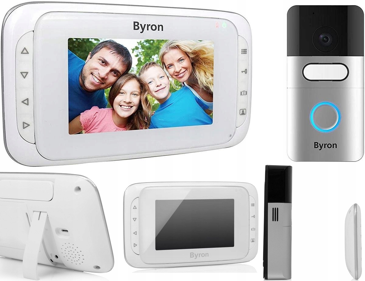 Bezdrôtový Videovrátnik s 4,3" obrazovkou Interkom Komplet 1 rodina dvere