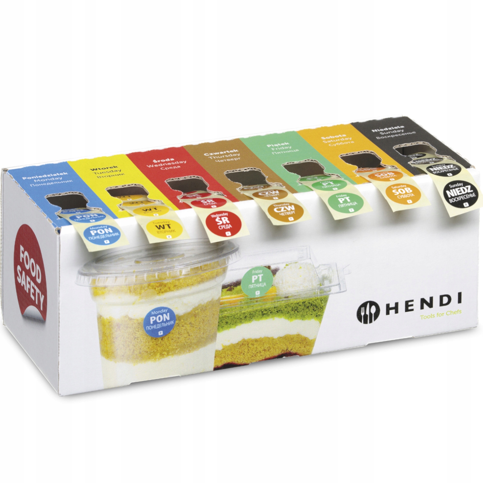 Etikety Na Potraviny Safety Na Každý Den S Podavačem 2000 Ks Hend