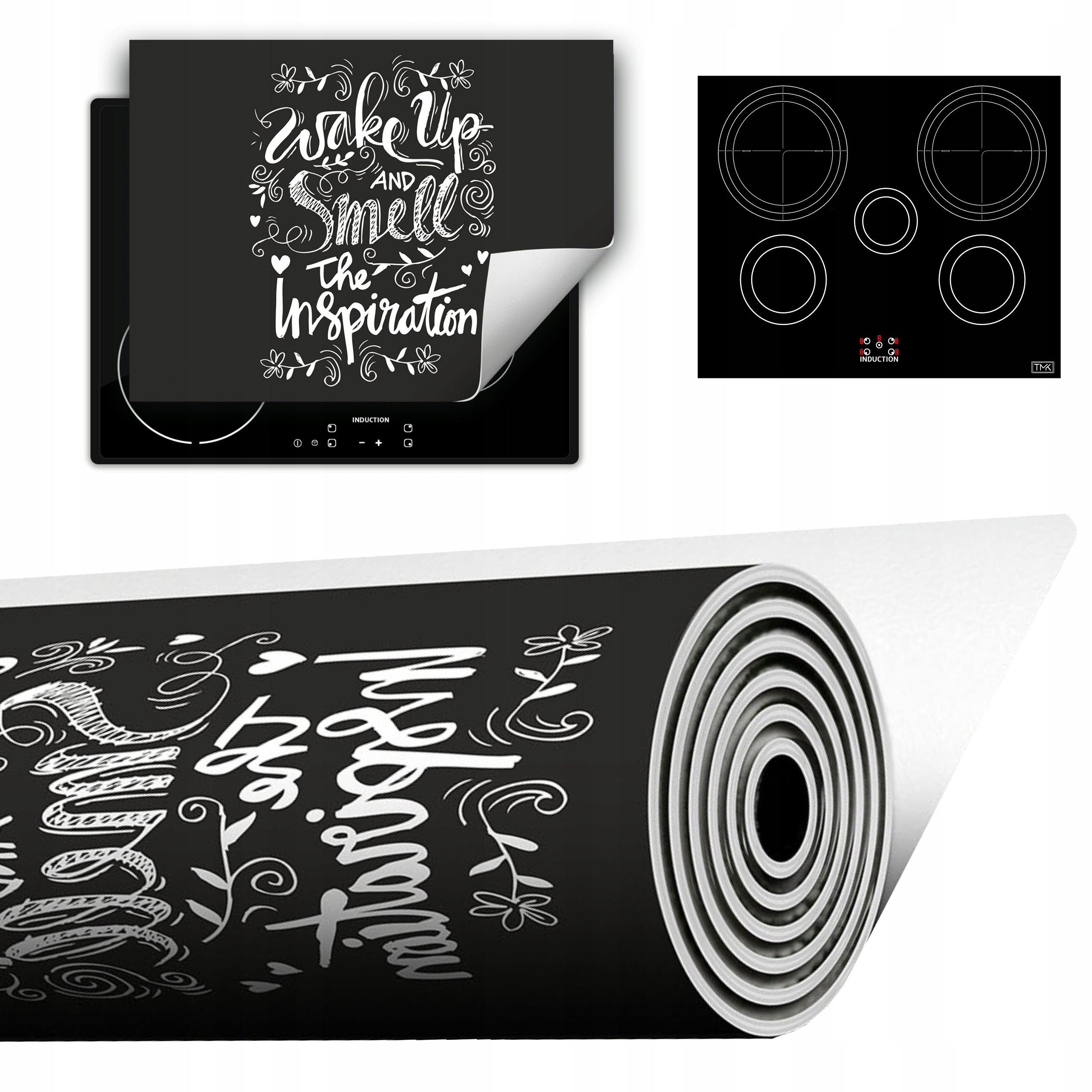 Vinylová Podložka Do Kuchyně Více Místa 70x52 nápis