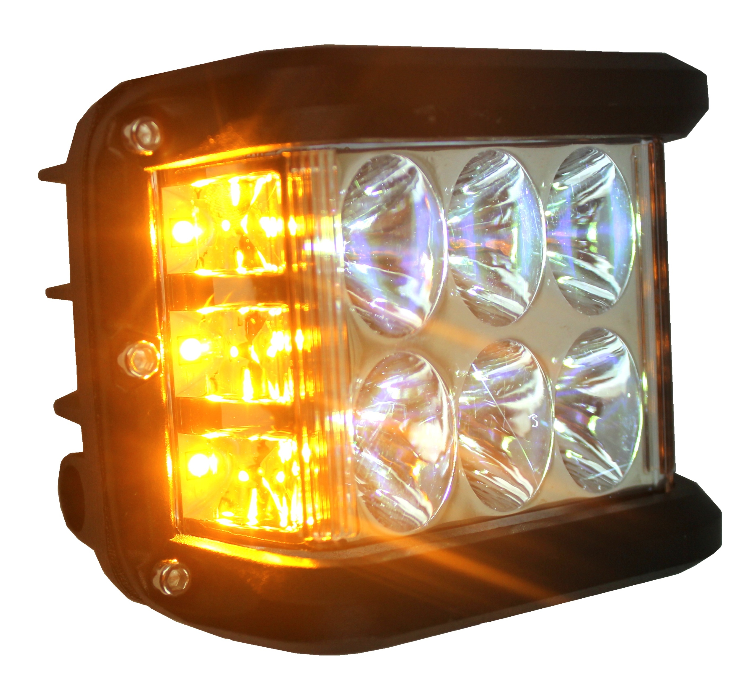 LAMPA ROBOCZA PANEL LED ZESTAW 24LED 54W CUBE 2szt Trwałość 30000 h