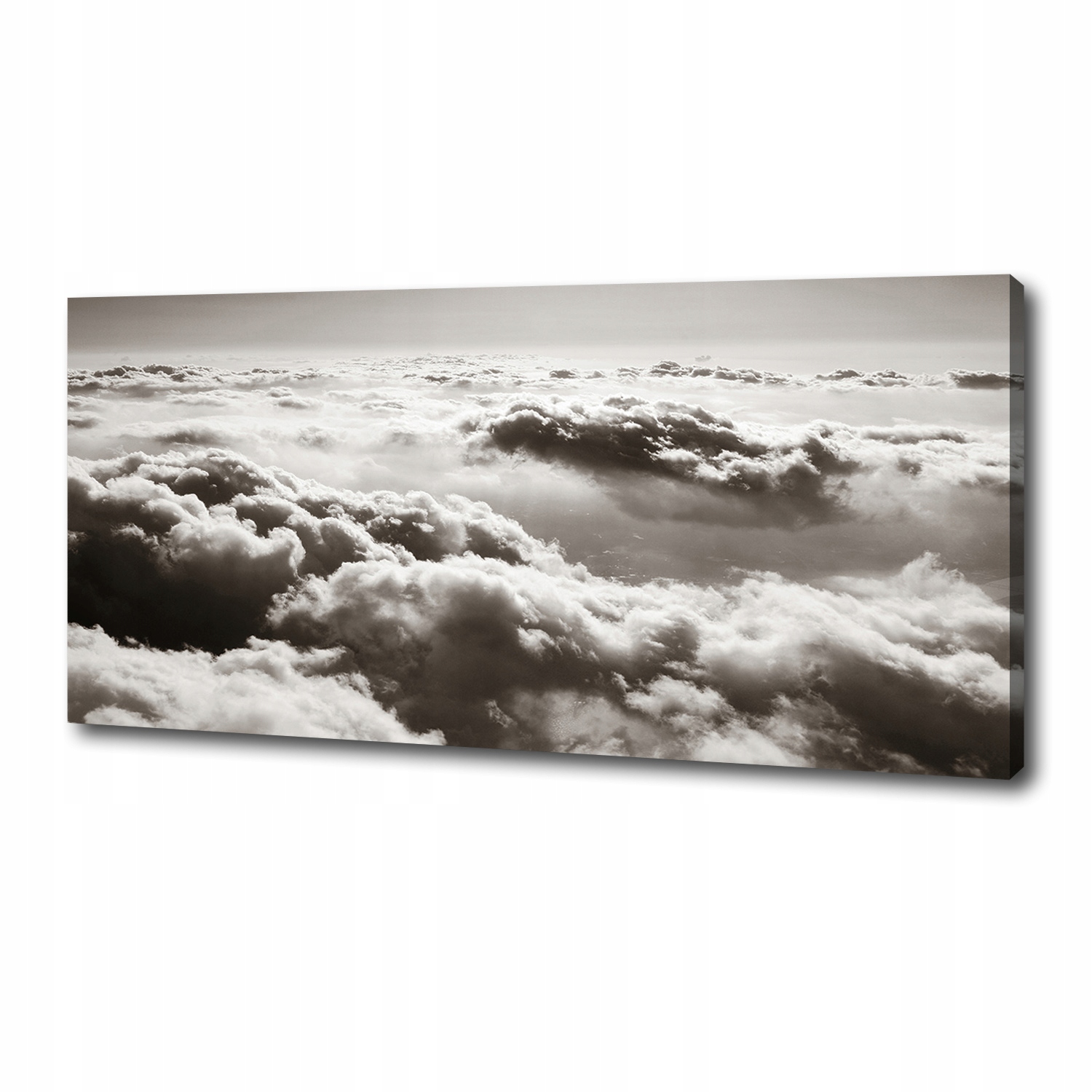 

Foto obraz na płótnie Chmury z lotu ptaka 125x50cm