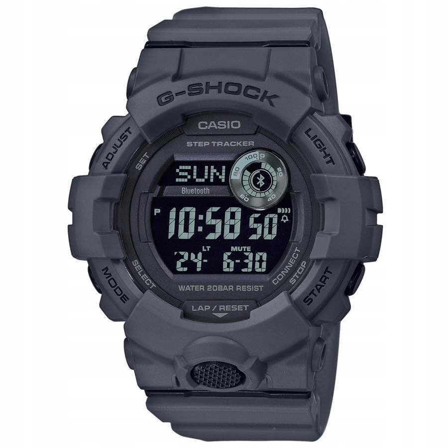 Casio G-Shock GBD-800UC-8ER Bluetooth 200m Šedé