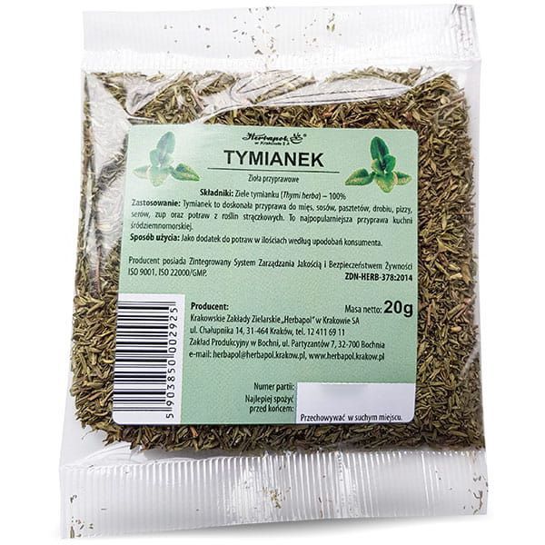 

Herbapol Ziele Tymianku Kaszel 20g