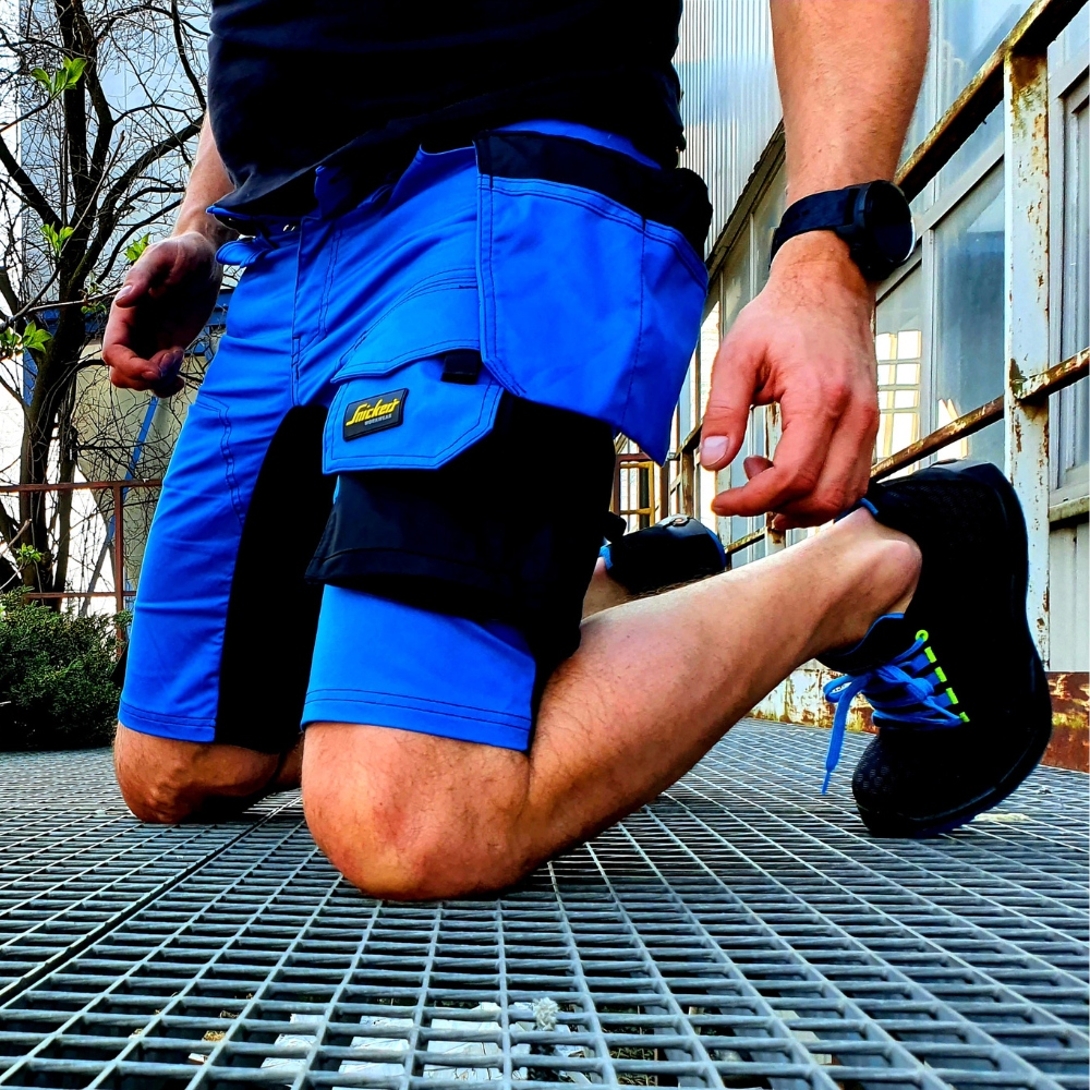 Spodenki robocze Snickers 6141 Stretch Szary 48 Rodzaj spodni do pasa