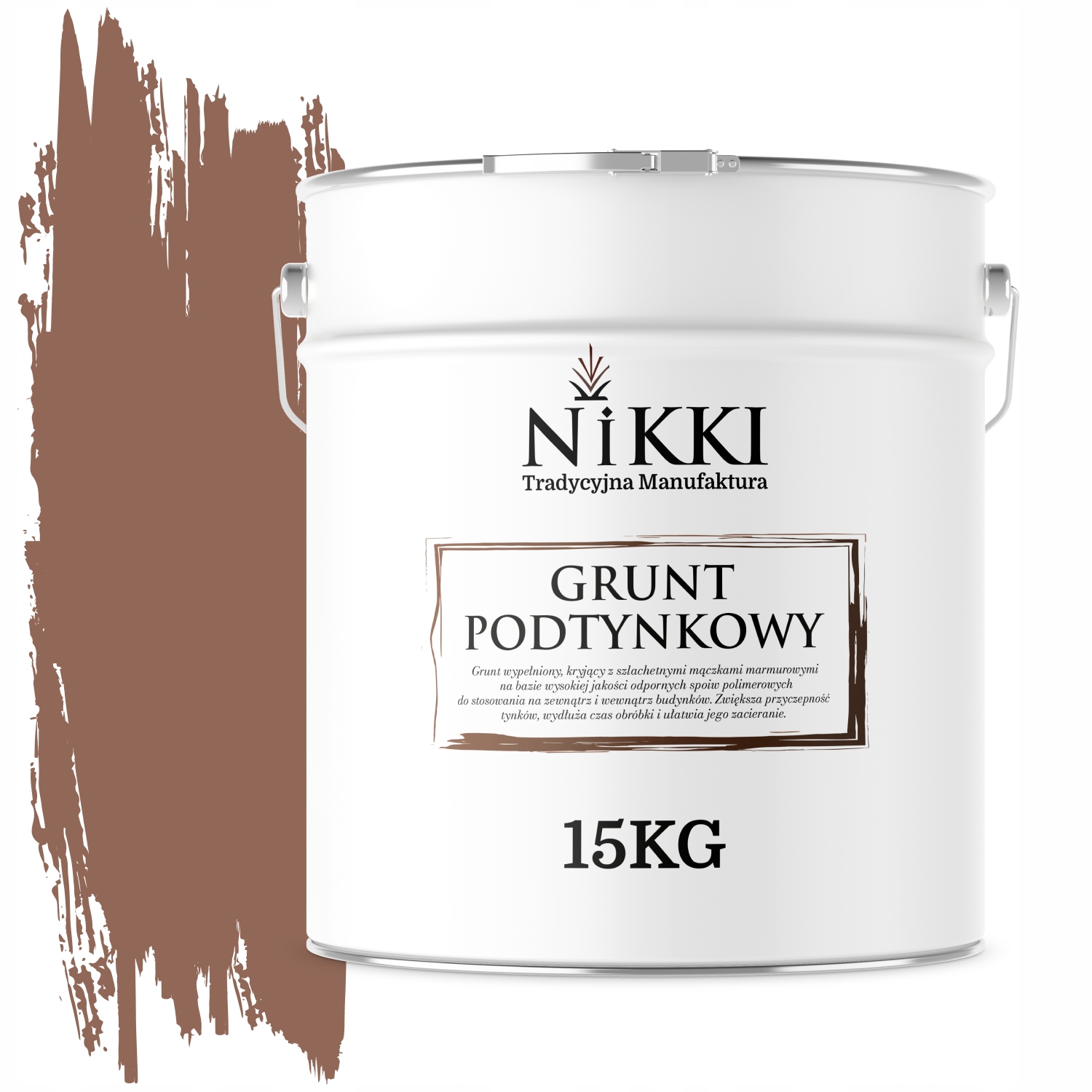 Základný Náter Podložka Pod Omietku Silikónová Farba Hnedá F516 15KG