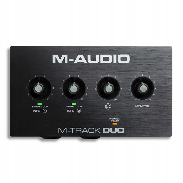 Lacné audio rozhranie na Usb M-audio M-track Duo