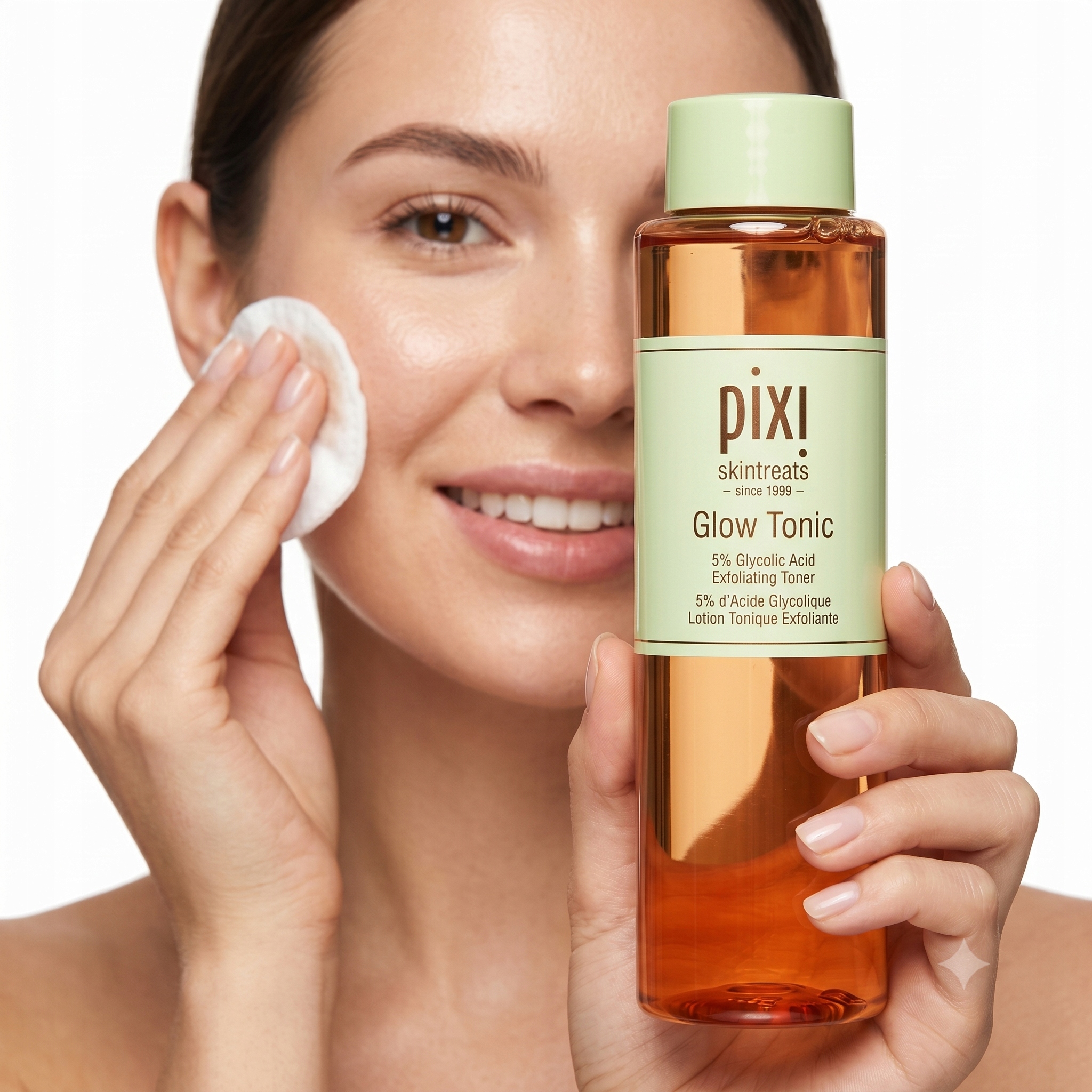 Pixi Glow Tonic tonikum 5% exfoliační kyselina glykolová, rozjasňující na póry