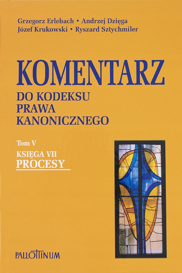 Komentarz do Kodeksu Prawa Kanonicznego Tom V