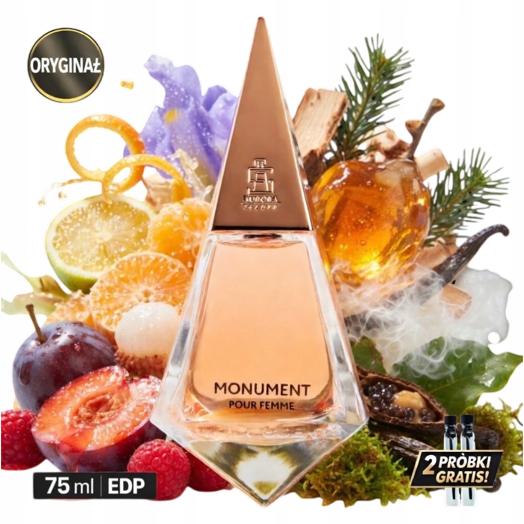 Perfumy Aurora Scents Monument Pour Femme Edp 75ML 2 Próbki