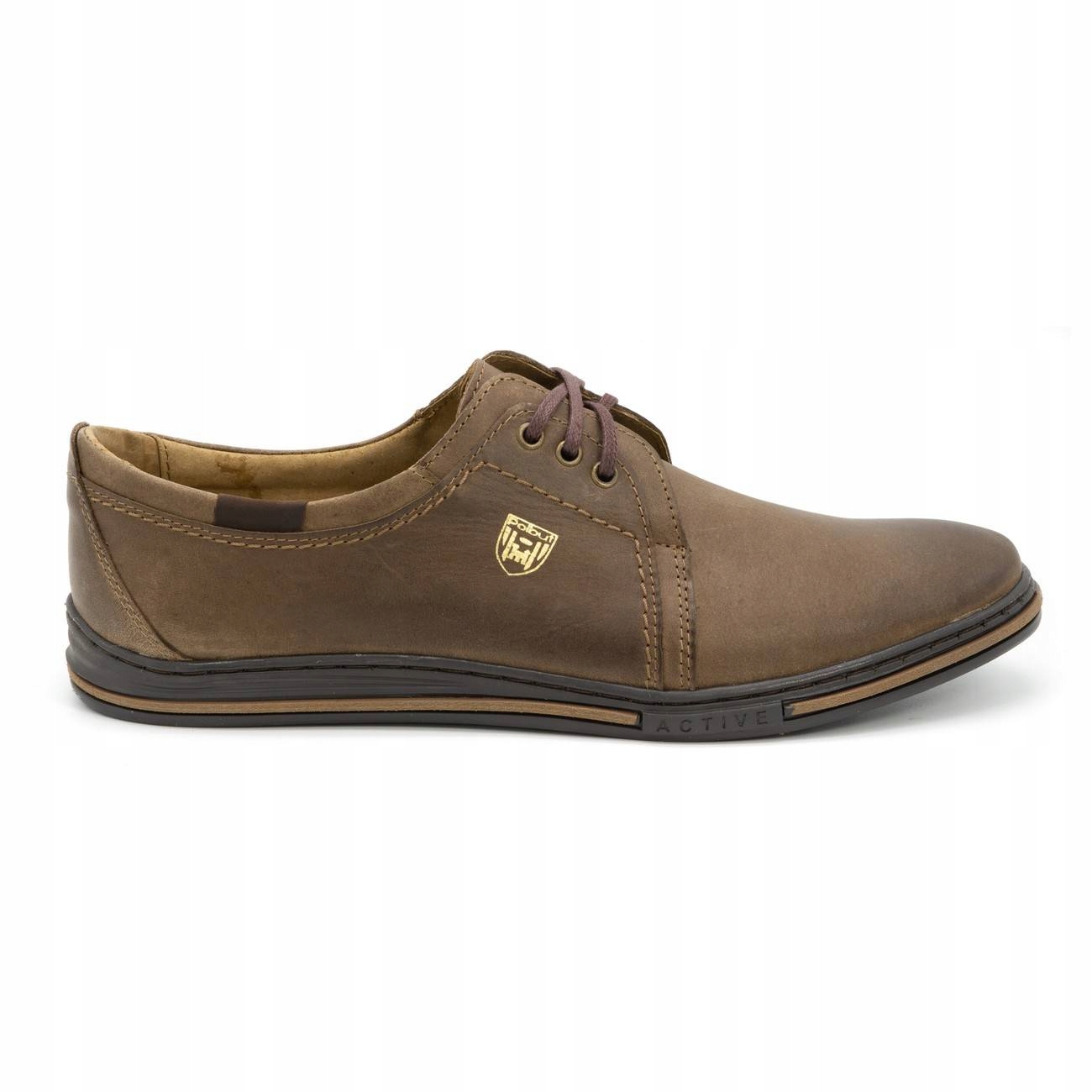 

Buty Olivier Skóra 100% Casual 343 Brąz 39