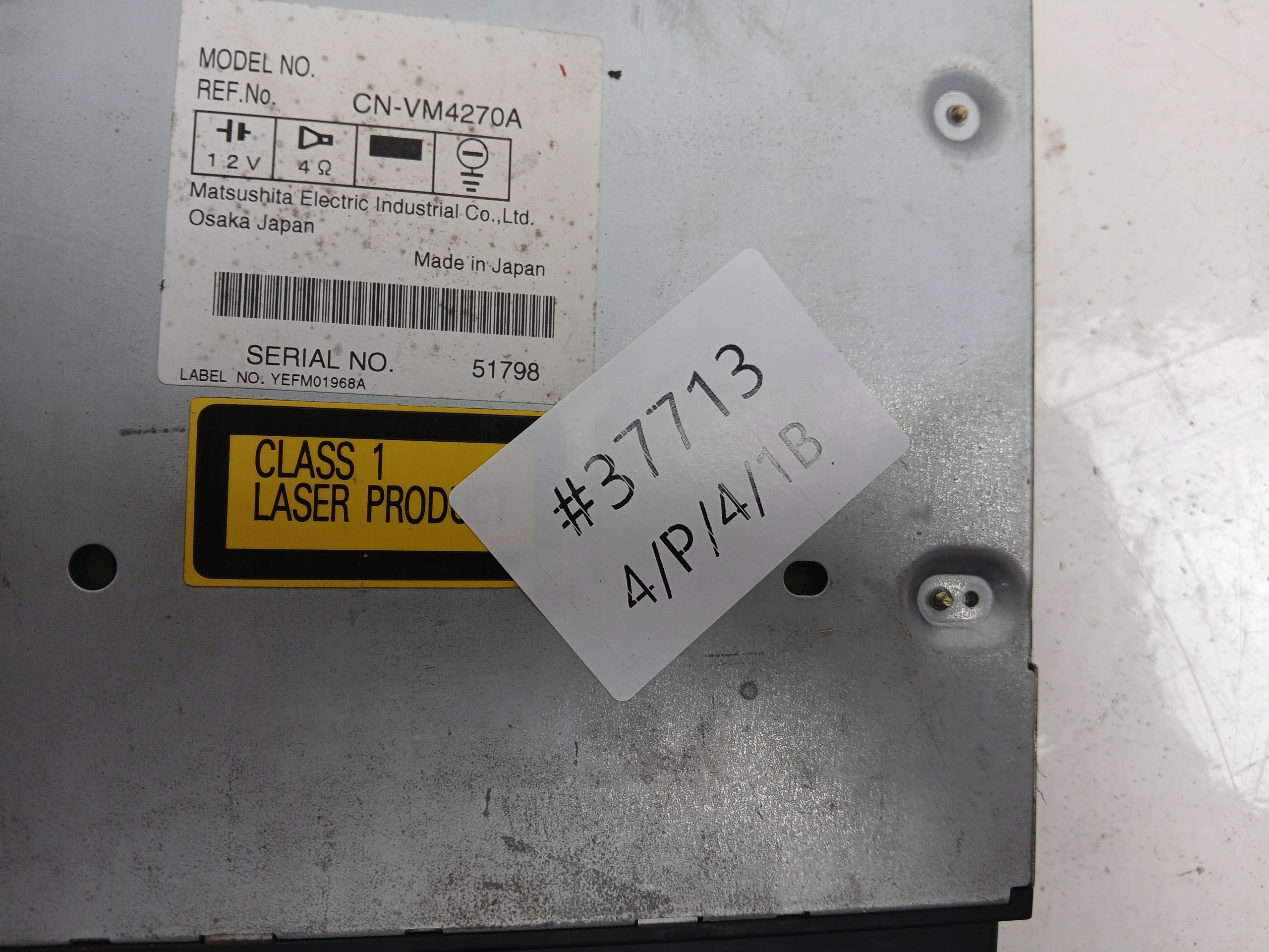 MAZDA 6 GG player navigation devices NAVI CN-VM4270A