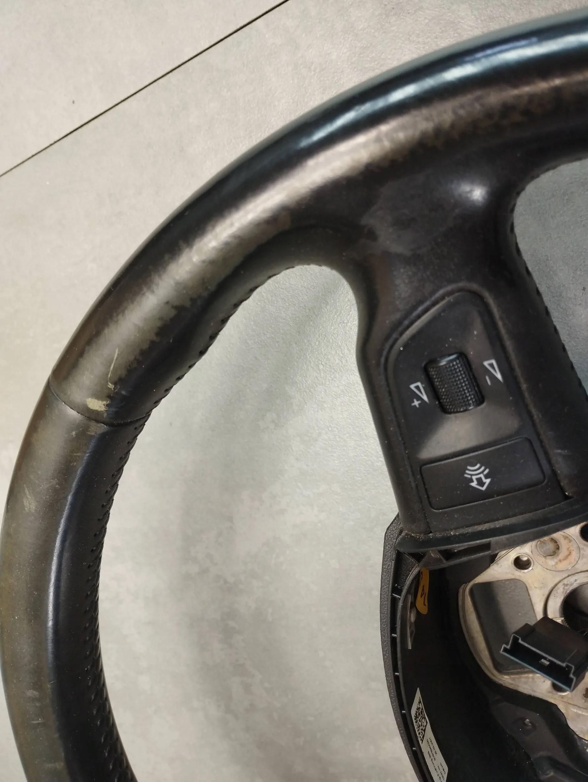 Audi Q7 4L steering wheel, leather MULTI 4F0419091AH
