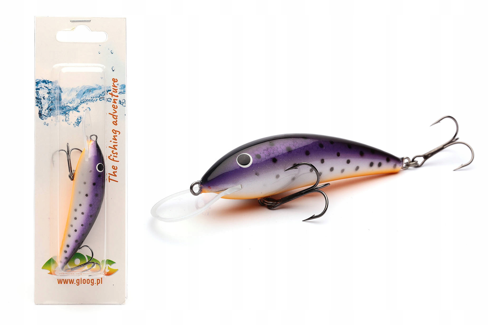 KILLER NA TROĆ - WOBLER GLOOG KALIPSO 80N STV Kod producenta K80N-F-STV
