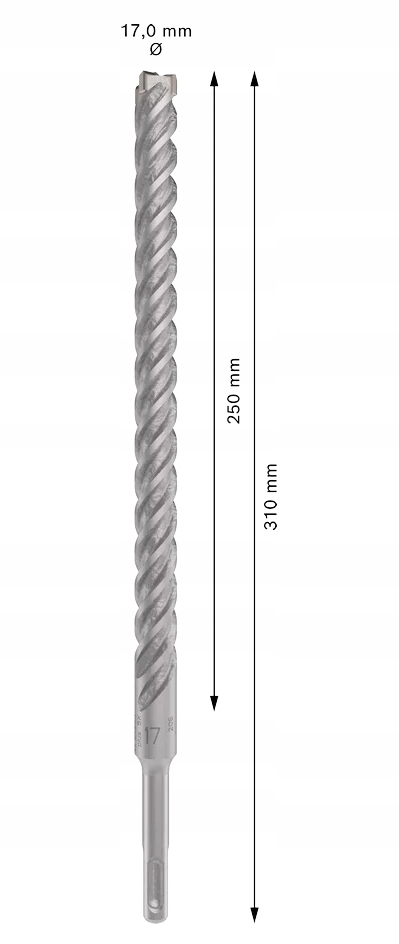 BOSCH WIERTŁO SDS PLUS-5X 4-OSTRZOWE 17x250/310 Marka Bosch