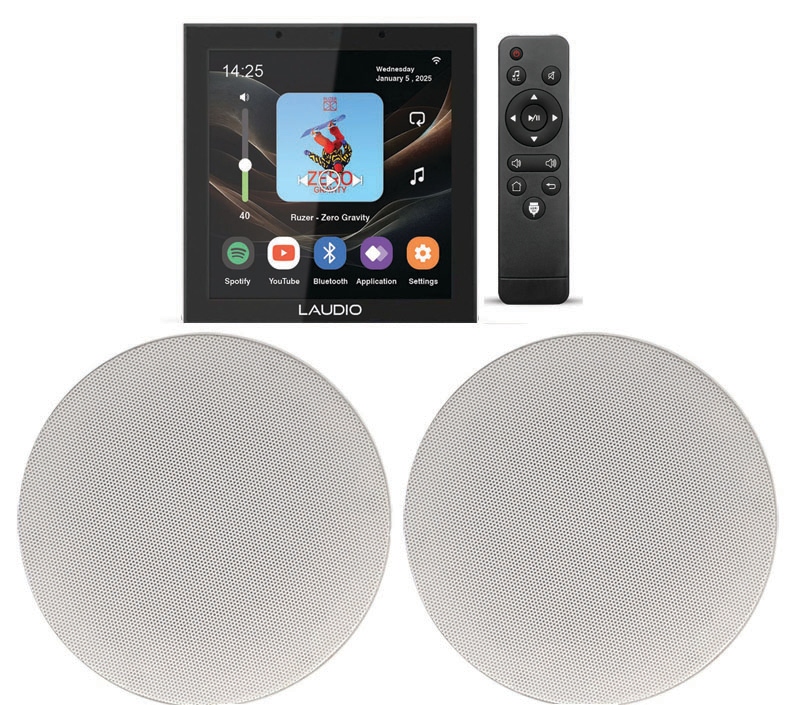 Laudio W40WIFI Podomítkové Internetové Rádio S Bt/usb Reproduktory Yamaha