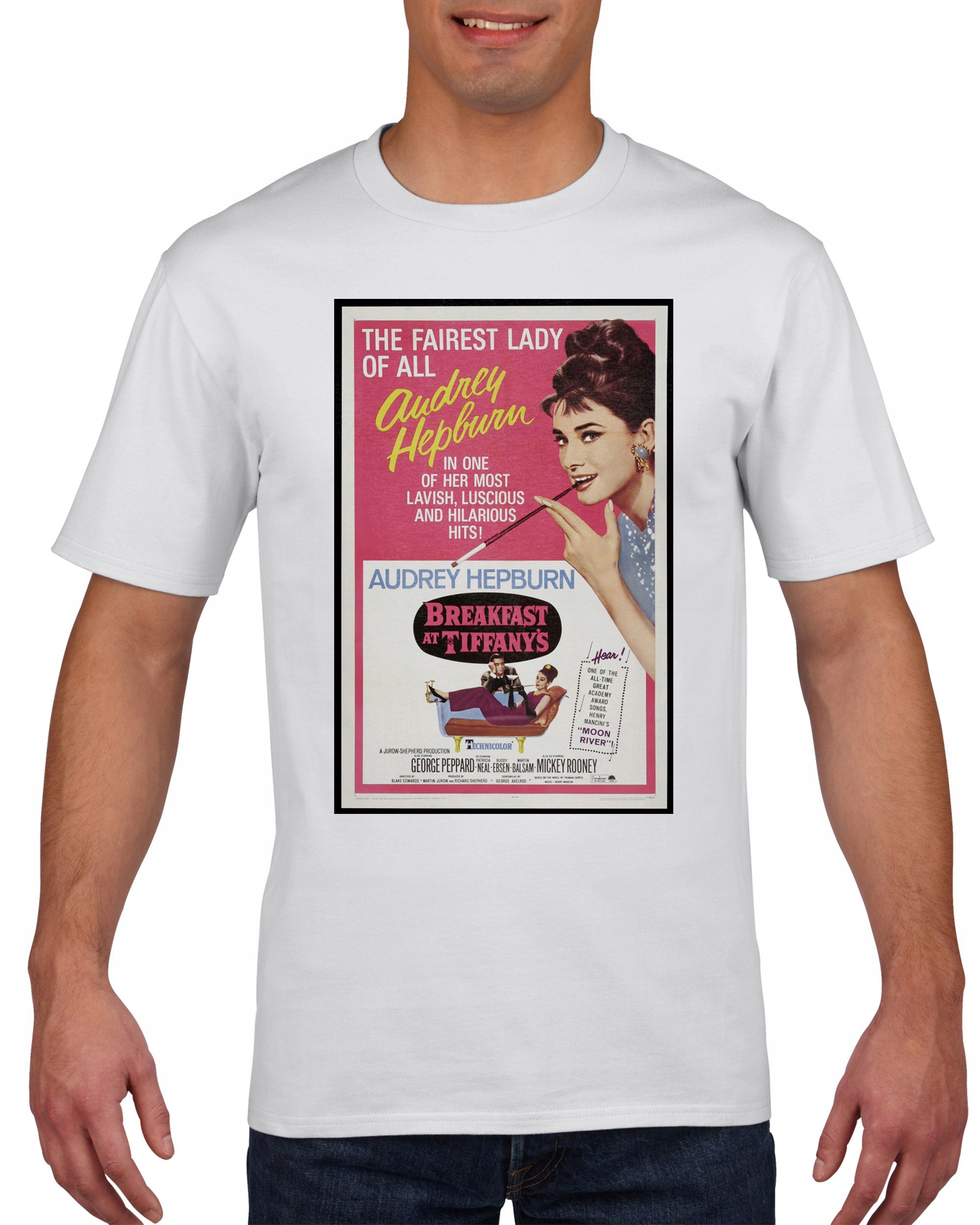 

Koszulka męska Audrey Hepburn L