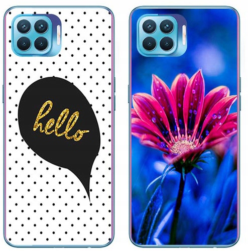 

2+1 Etui Silikon Do Oppo Reno 4 Lite Szkło 9H