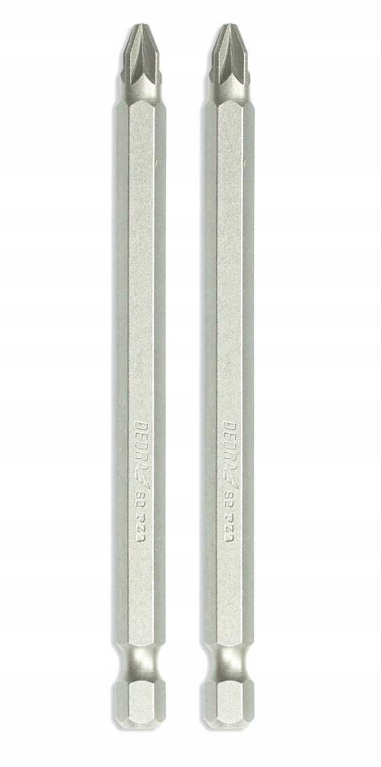 

Dedra Końcówki wkrętakowe Pozidriv PZ2x100mm 2szt