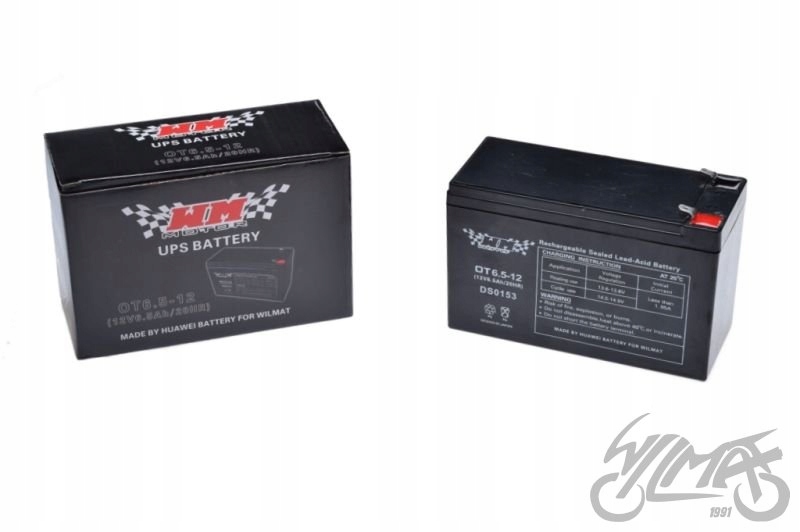 AKUMULATOR ŻELOWY 6.2Ah WM MOTOR 12 VOLT OT6.5-12