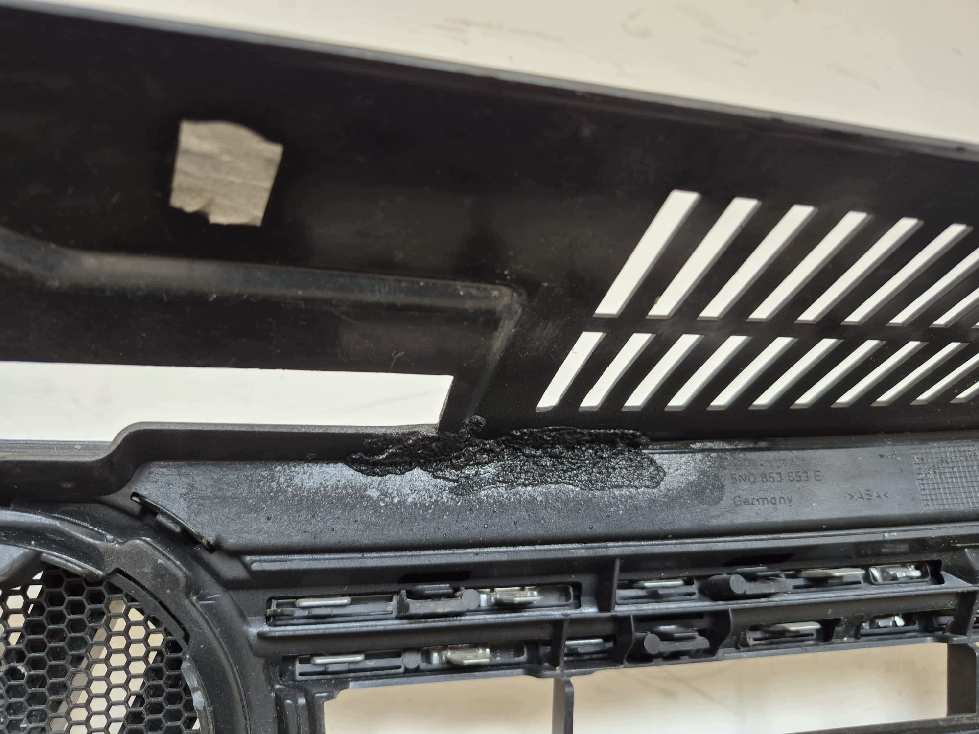 VW TIGUAN and 5N LIFT 11- bumper front front SPR 6XPDC 5N0807221K