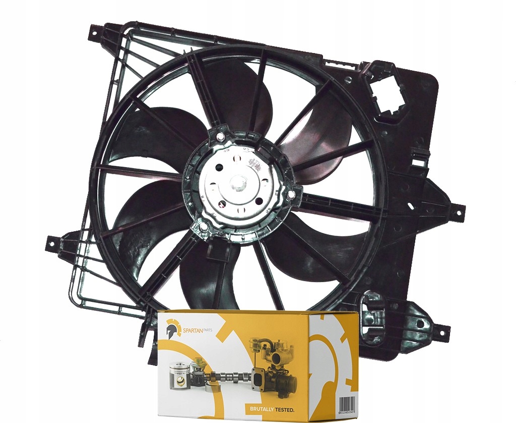 100.020.0045 - ВЕНТИЛЯТОР РАДІАТОРА RENAULT KANGOO 98+ 1.2/1.6