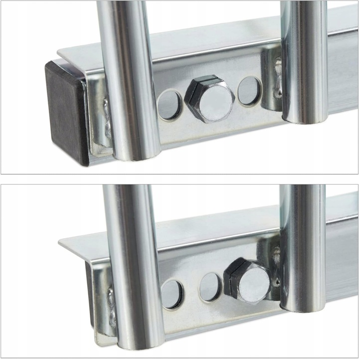 STOJAK NA 4 ROWERY Rowerowy Rower Parking na 4 Stanowiska Uchwyt Ocynk Szerokość produktu 32 cm