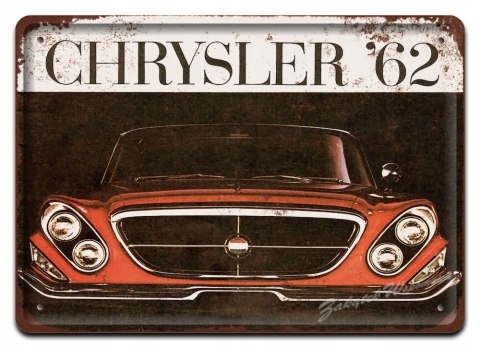 Chrysler Metalowy Szyld Blaszka Plakat Retro #06366