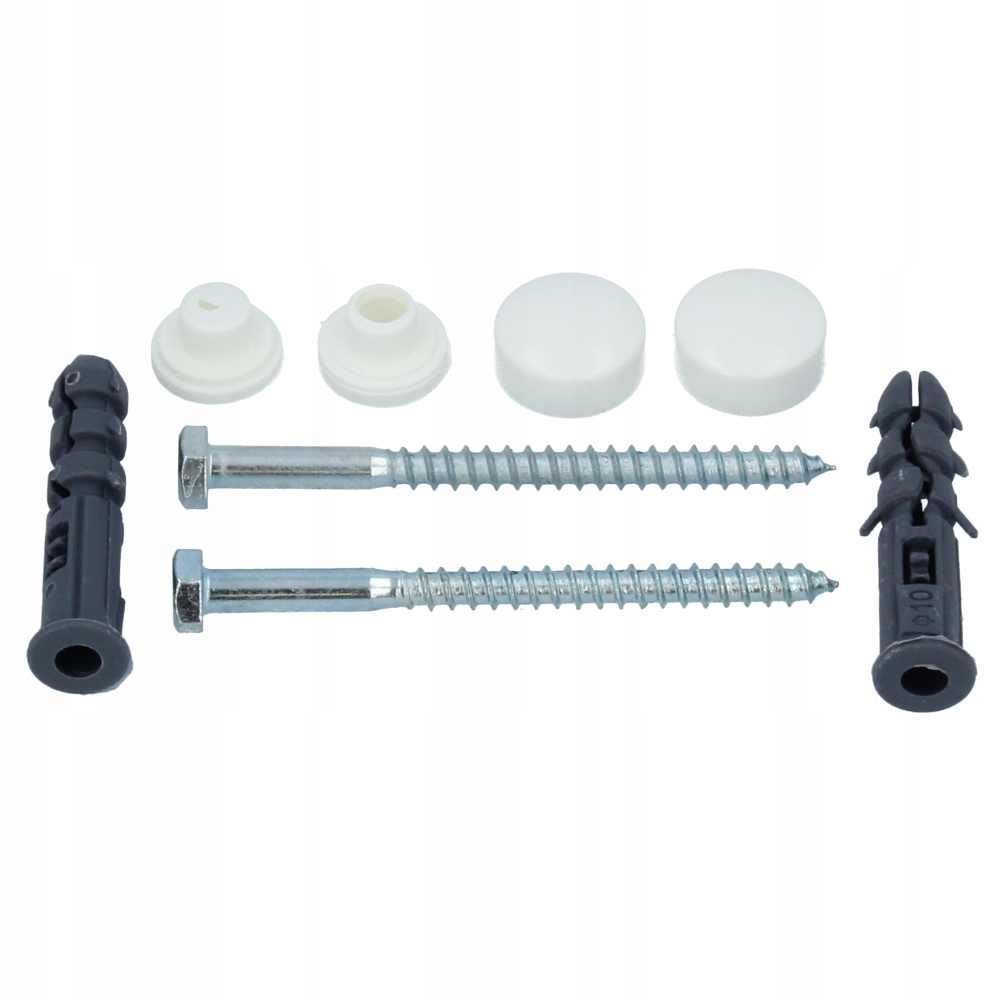 

Zestaw śrub muszli ceramicznej sedesu Wc 8cm tani