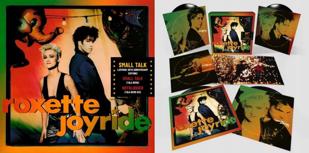 ROXETTE - Joyride BOX 4LP Folia DELUXE EDITION 30th Anniversary ...
