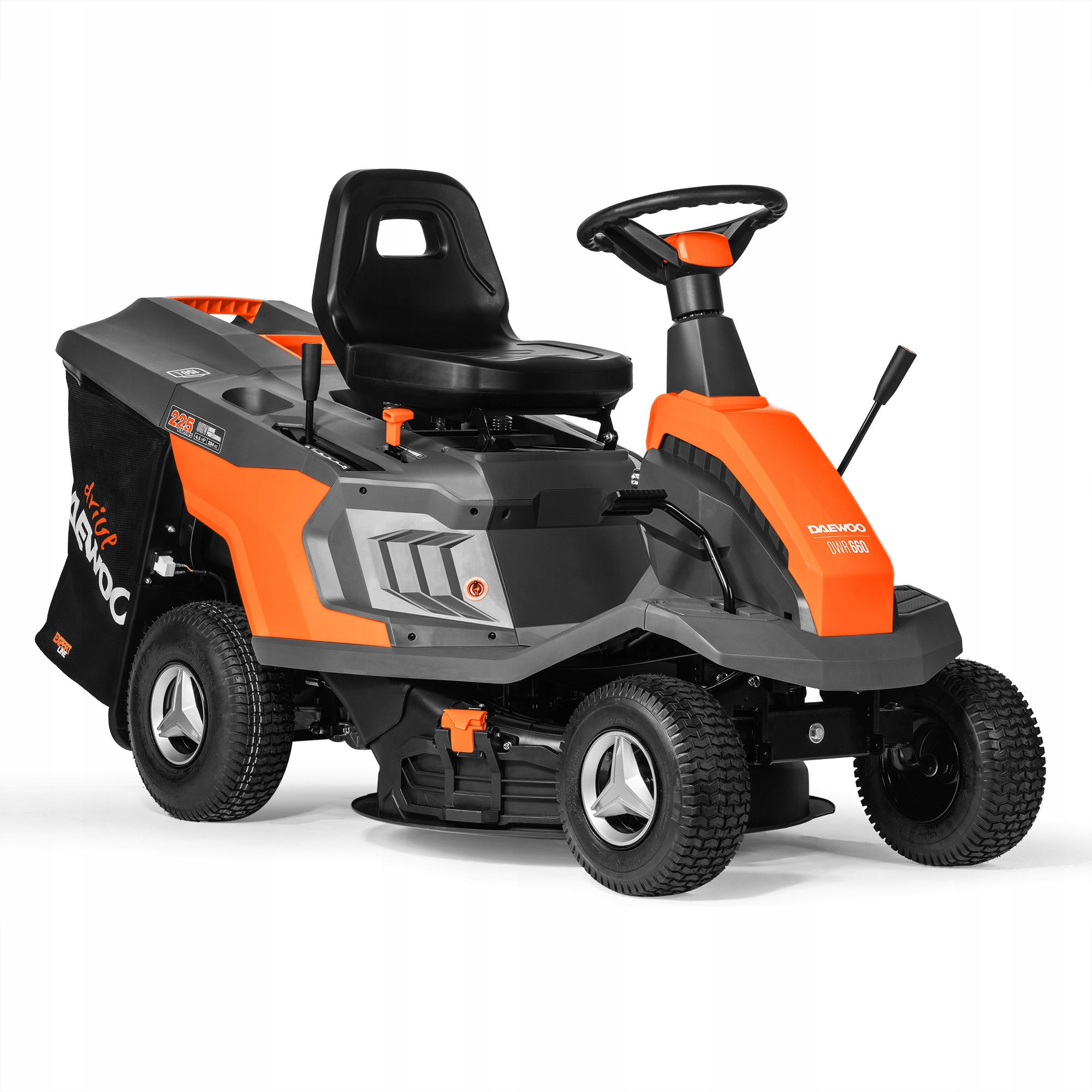Traktor ogrodowy Daewoo Dwr 660 Rozruch elektryczny 660 mm 224 cm³ 150L