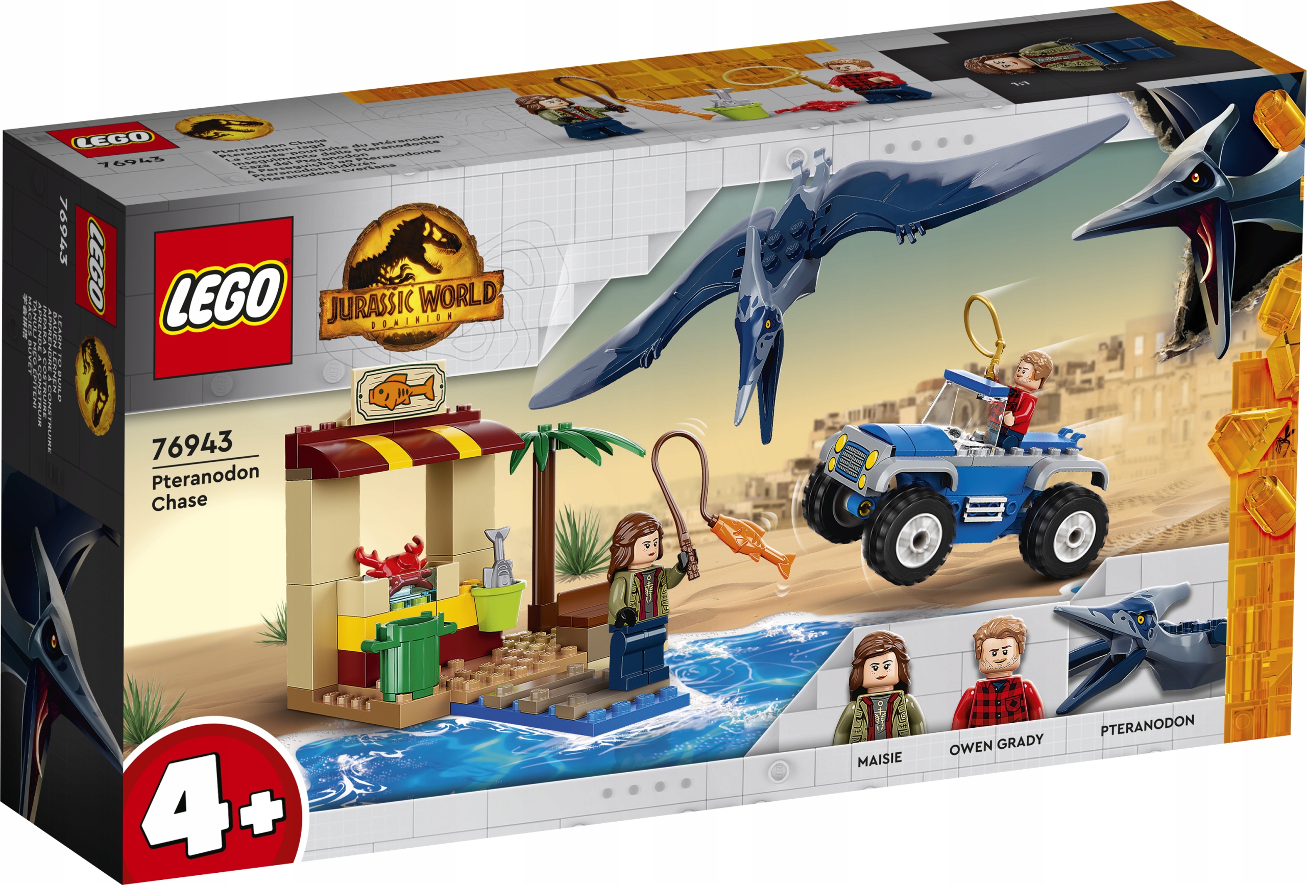 LEGO Jurassic World 76943 Pościg za Pteranodonem