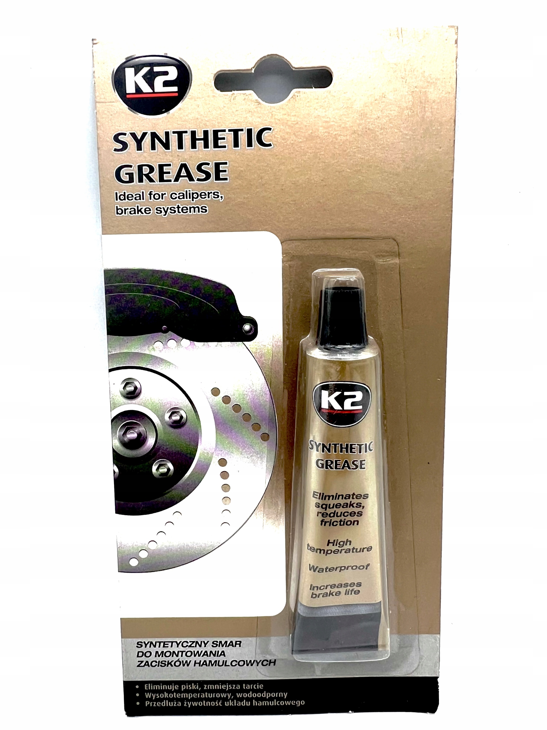 

K2 Synthetic Grease Smar do hamulców 18ml