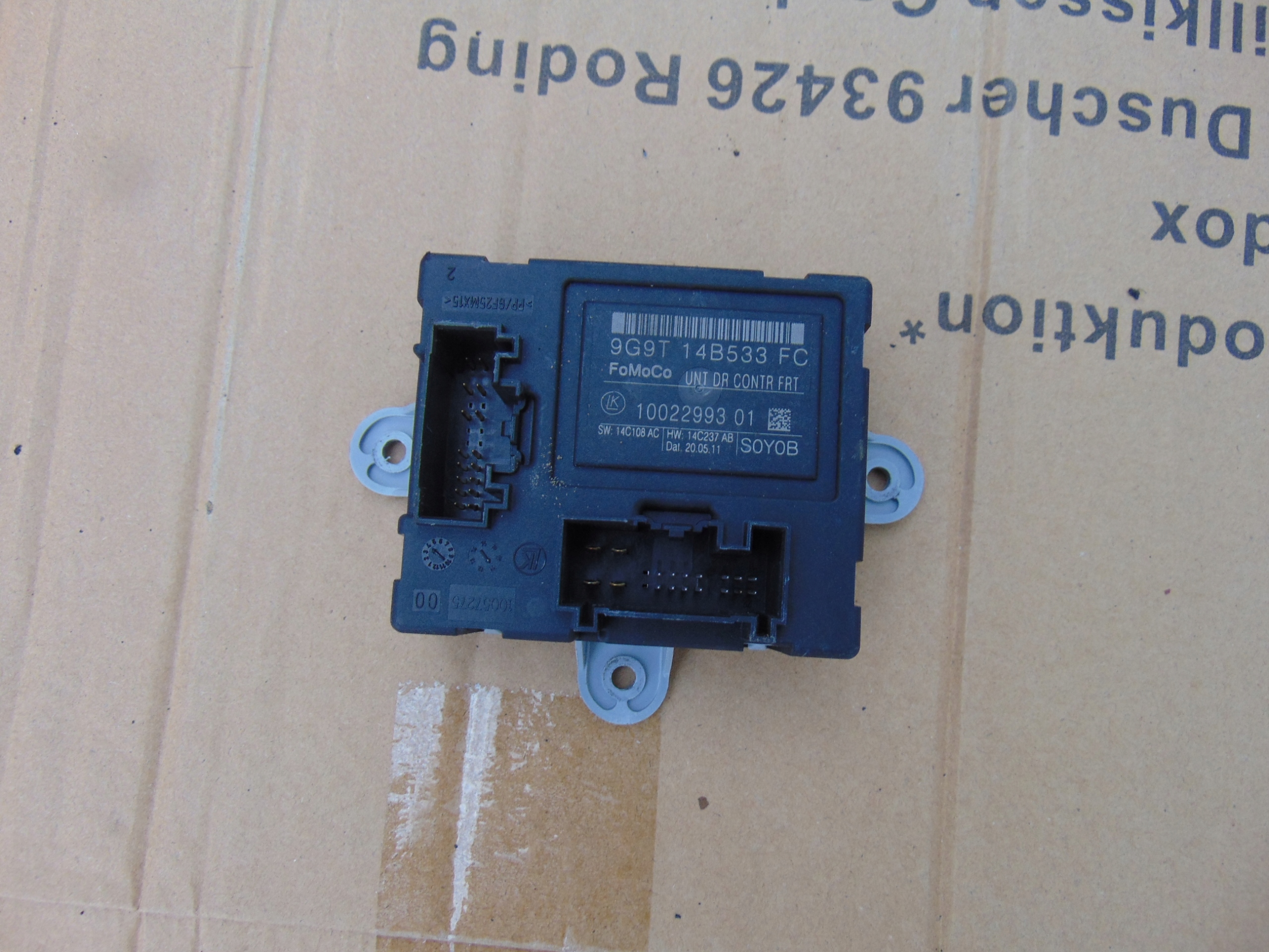 MODUŁ DRZWI PRZEDNICH MONDEO MK4