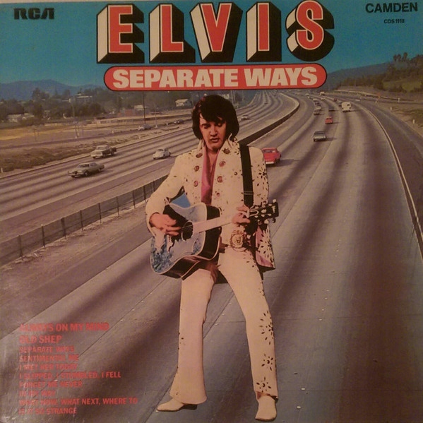 Elvis Presley Separate Ways UK盤LP Stereo Elvis Presley – Separate Ways – Vinyl (LP, Compilation + 2