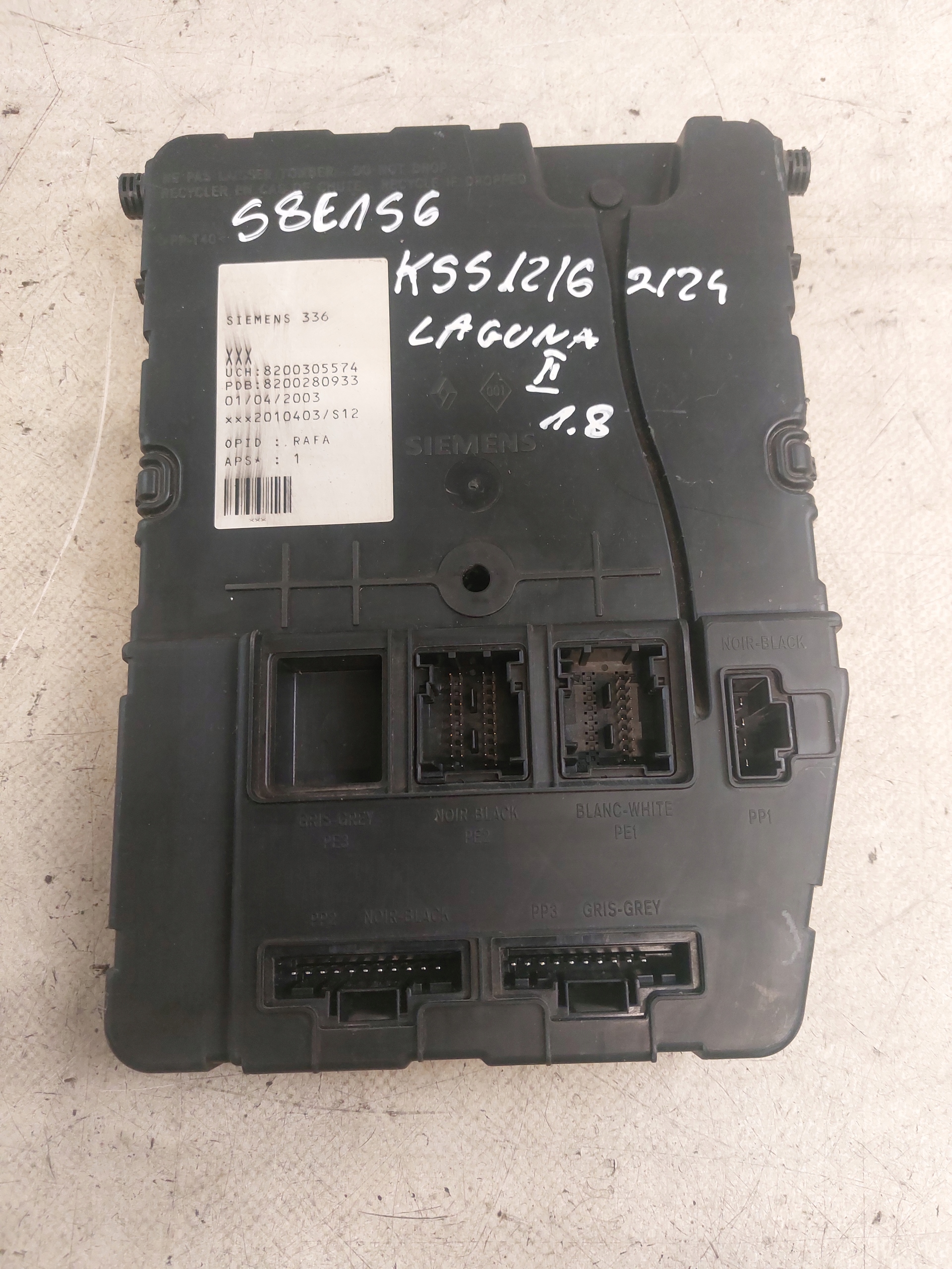 modul BSI RENAULT LAGUNA II 1.8