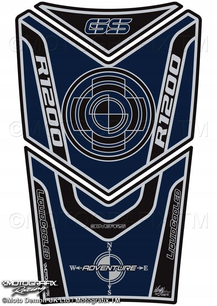 TANKPAD MOTOGRAFIX BMW R1200 GS ADVENTURE 14-16