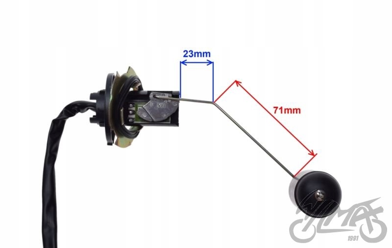 CZUJNIK POZIOMU PALIWA Dopasowanie do pojazdu produkt dedykowany