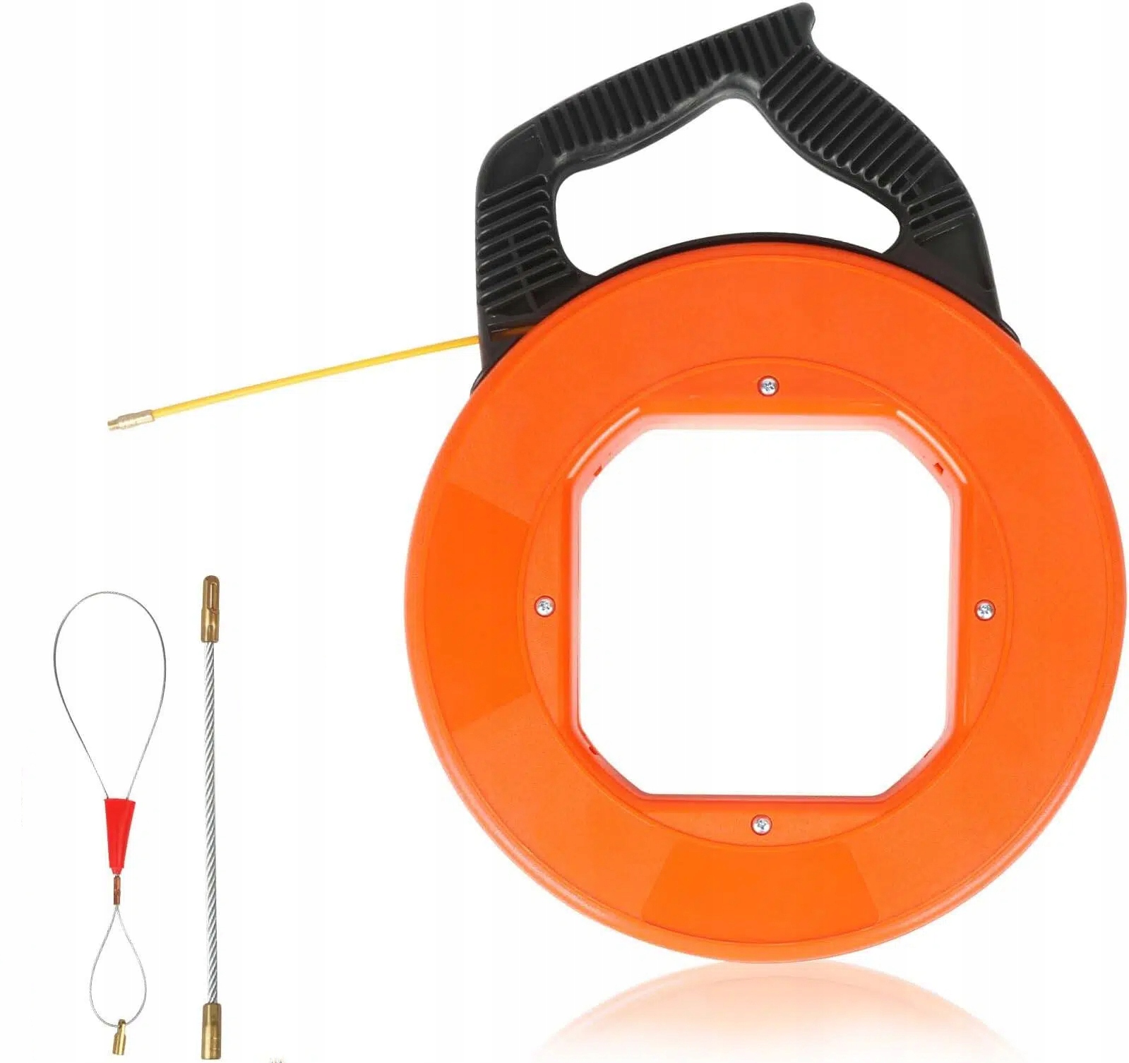 30M Pilot Linka pro protahování kabelů Vlákno 4mm 30m v kazetě