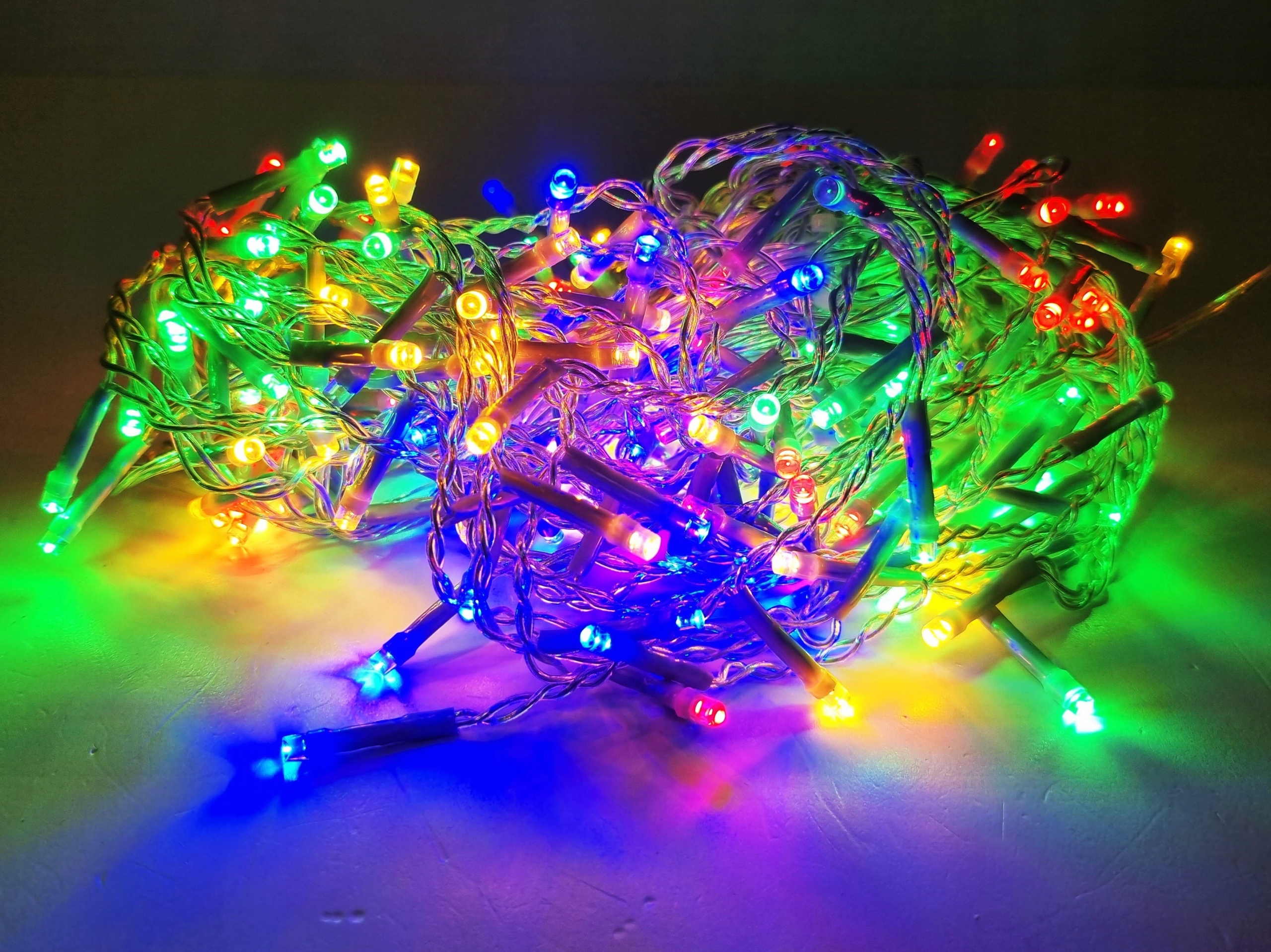 LAMPKI CHOINKOWE 200 LED SOPLE + Timer multi Zasilanie sieciowe