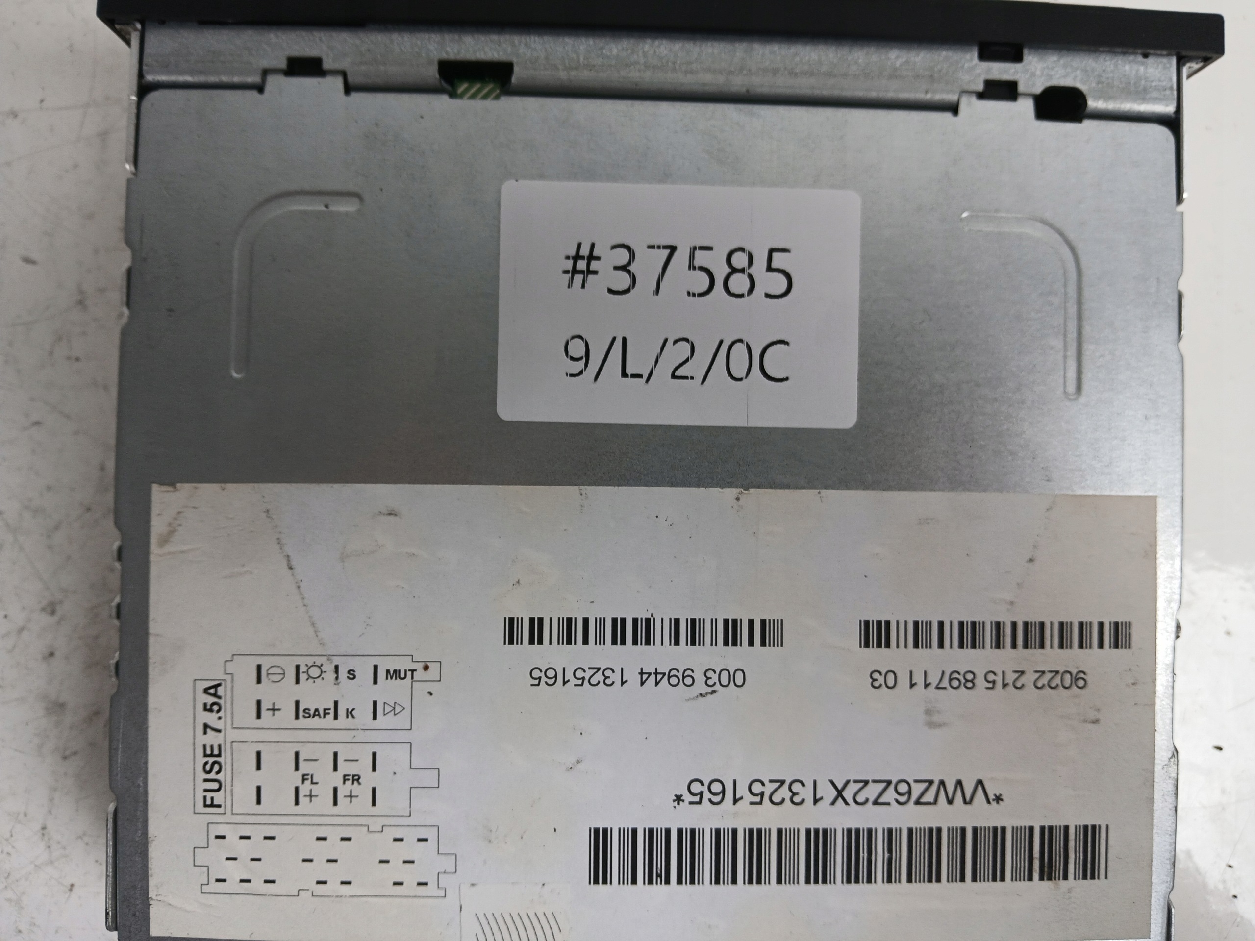 VW GOLF IV PASSAT B5 RADIO original KASETA BETA