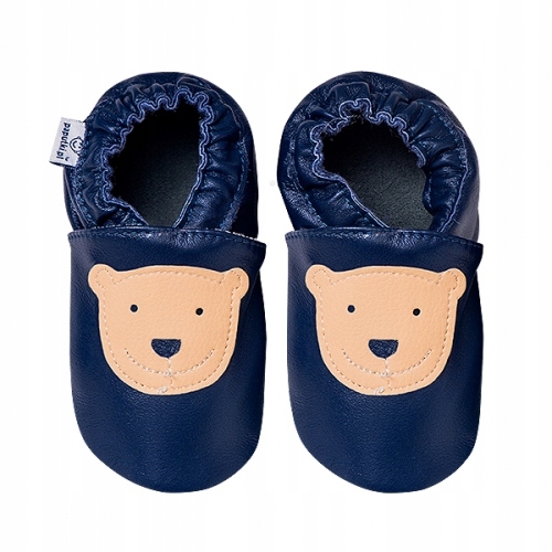 

Paputki papcie kapcie buciki skórzane miś M 21