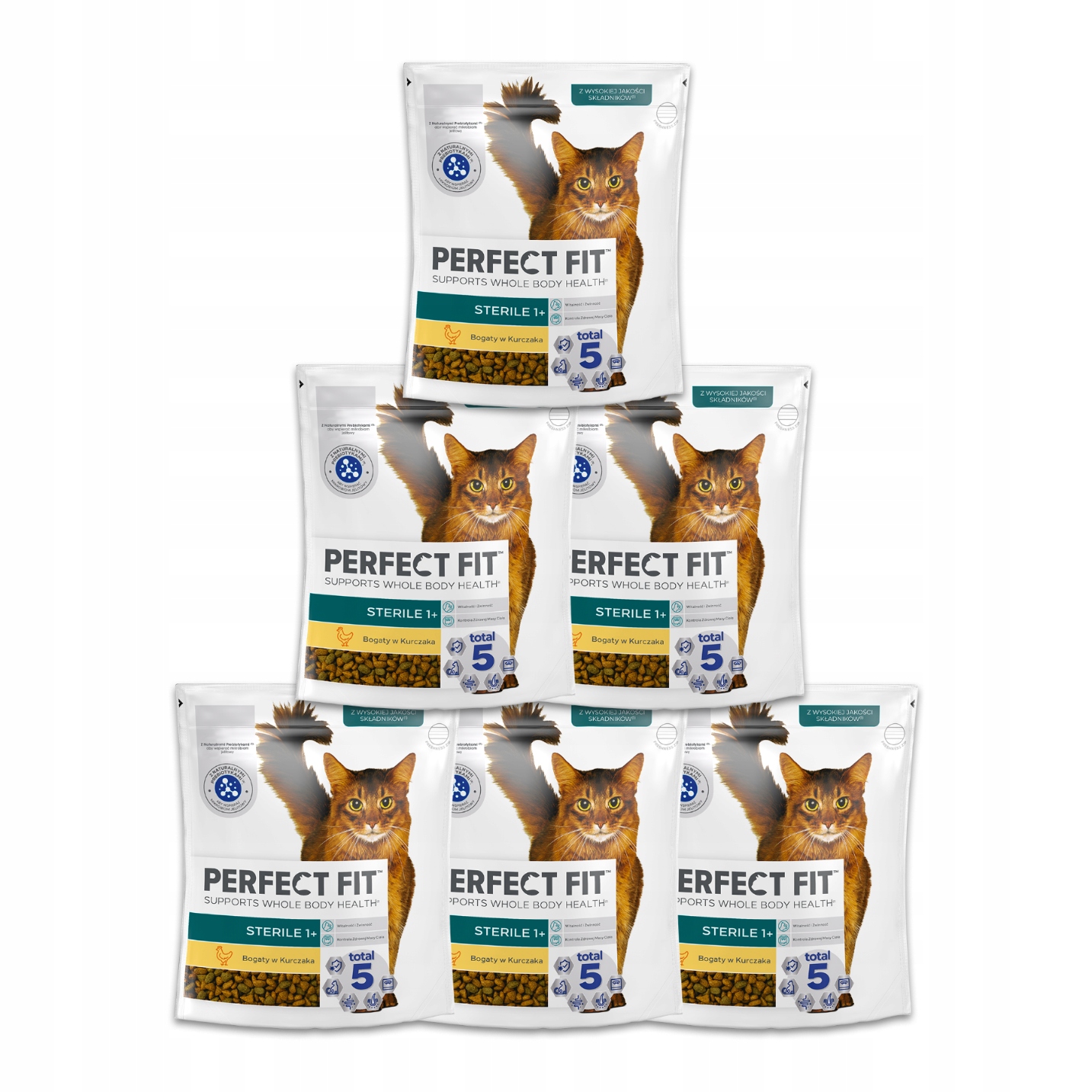 Perfect Fit Sterile sucha karma dla kota z kurczakiem 750 g