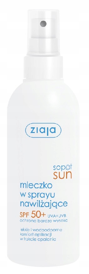 

Mleczko w sprayu do opalania Spf 50 Ziaja